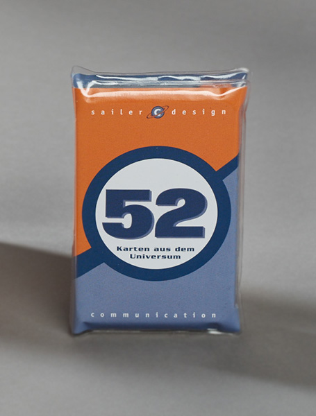 sailer design - Eigenwerbung: Kartenspiel – 52 Karten aus dem Universum